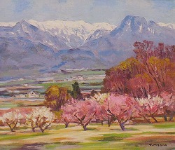 安曇野の春　F10