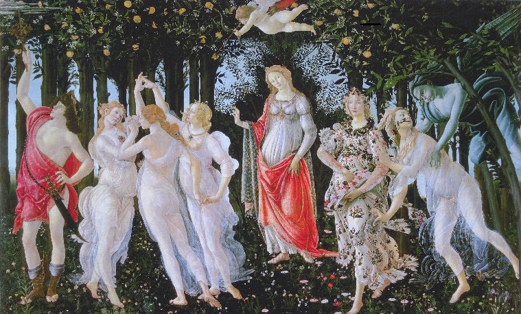 春　フィ
レンツィエ　
ウフィツィ美術館